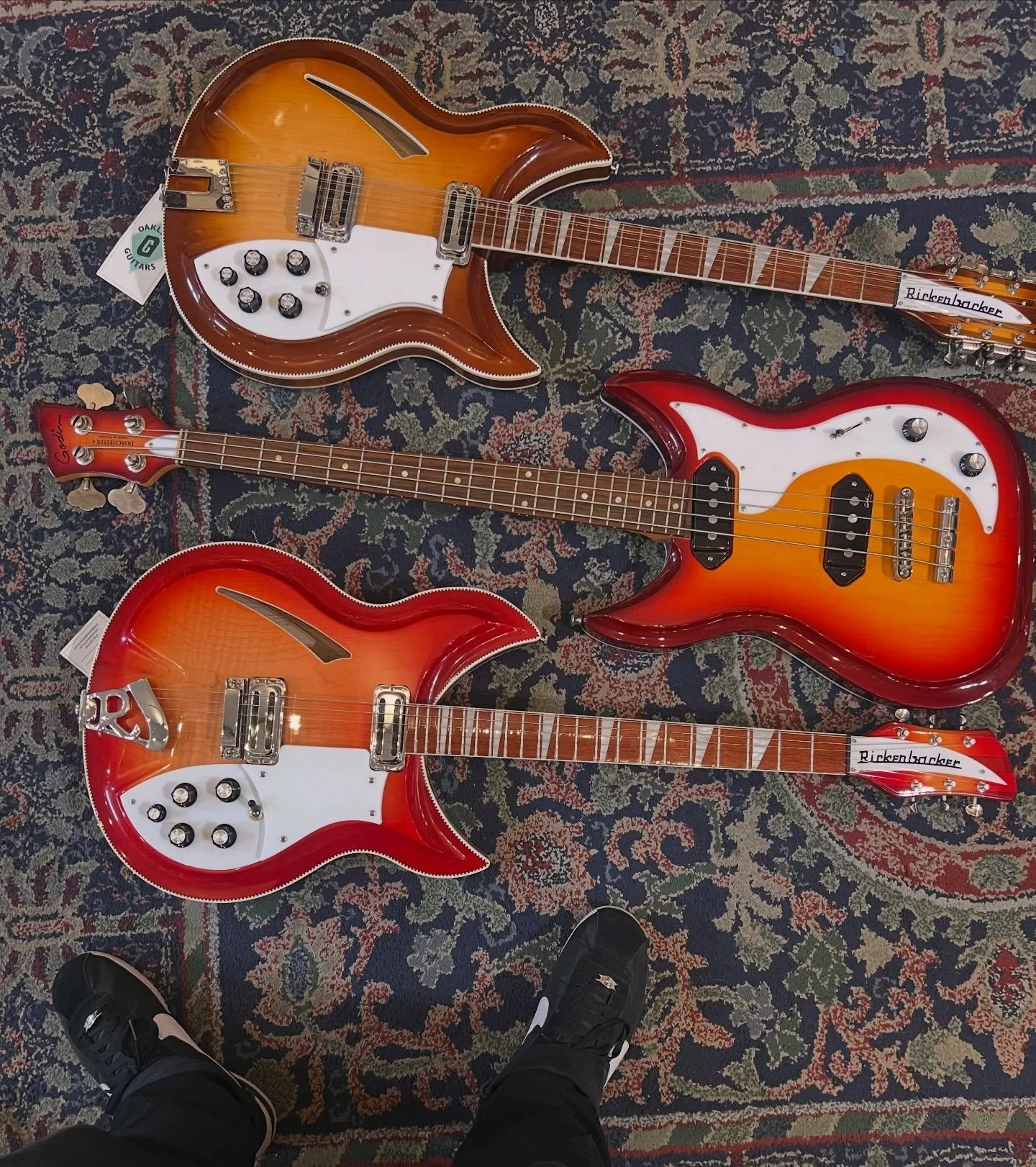 Come get your jangle on! Price drops on the Rics! The Godwin we just got in and it&rsquo;s a ton of fun! Come play!!