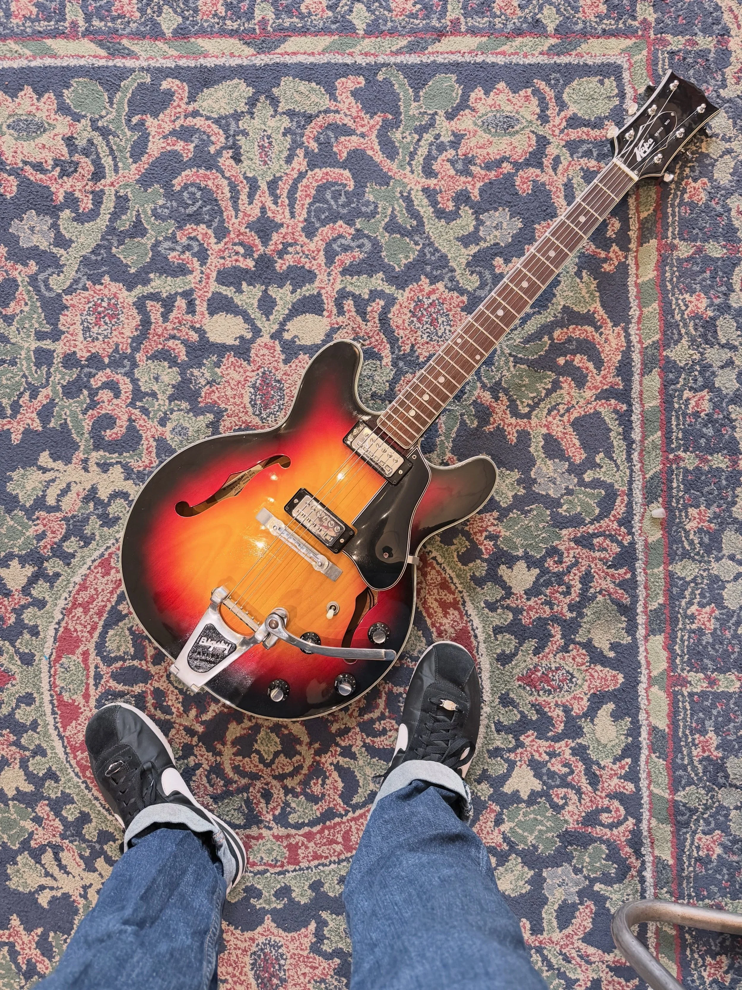 Check out this rad 70&rsquo;s Kapa Series 500!! The pickups sound wonderful!!!