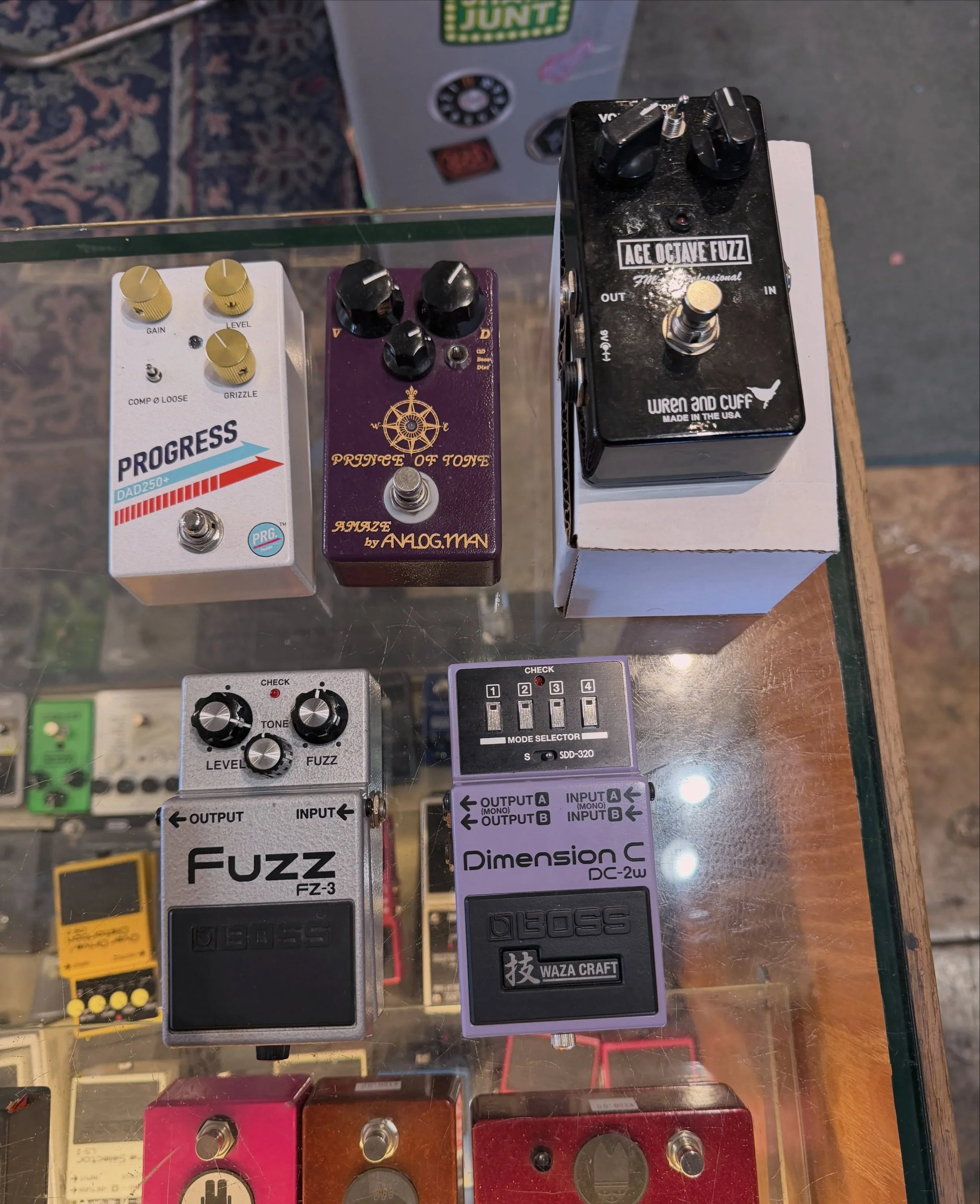 Used pedal dropp