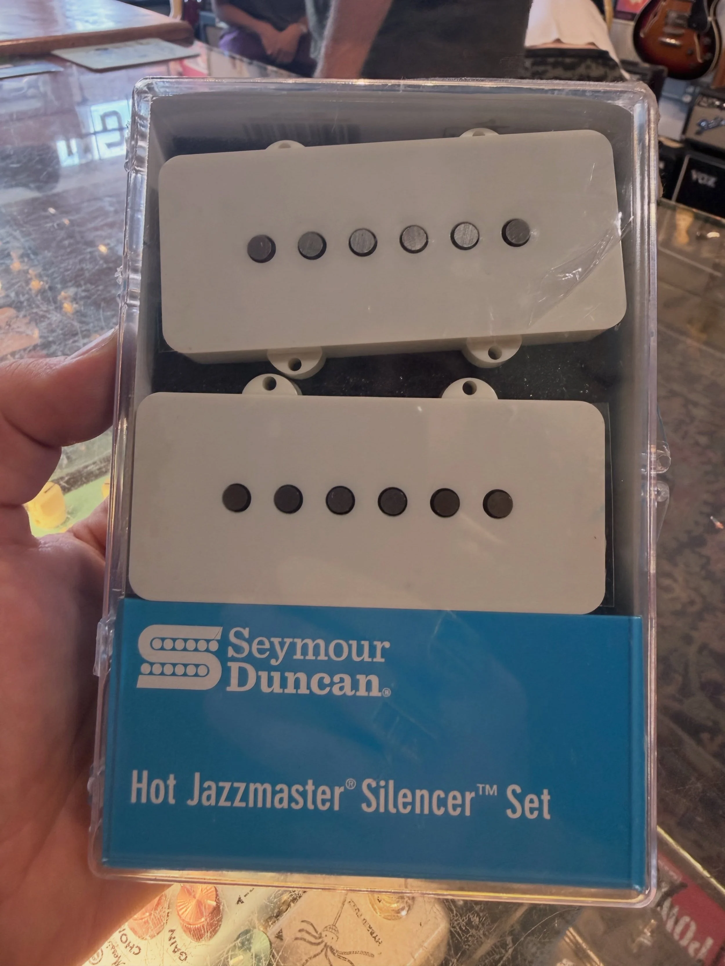 Someone bring me your Jazzmaster and buy these. Let&rsquo;s install them and see how they sound!! @seymourduncanpickups