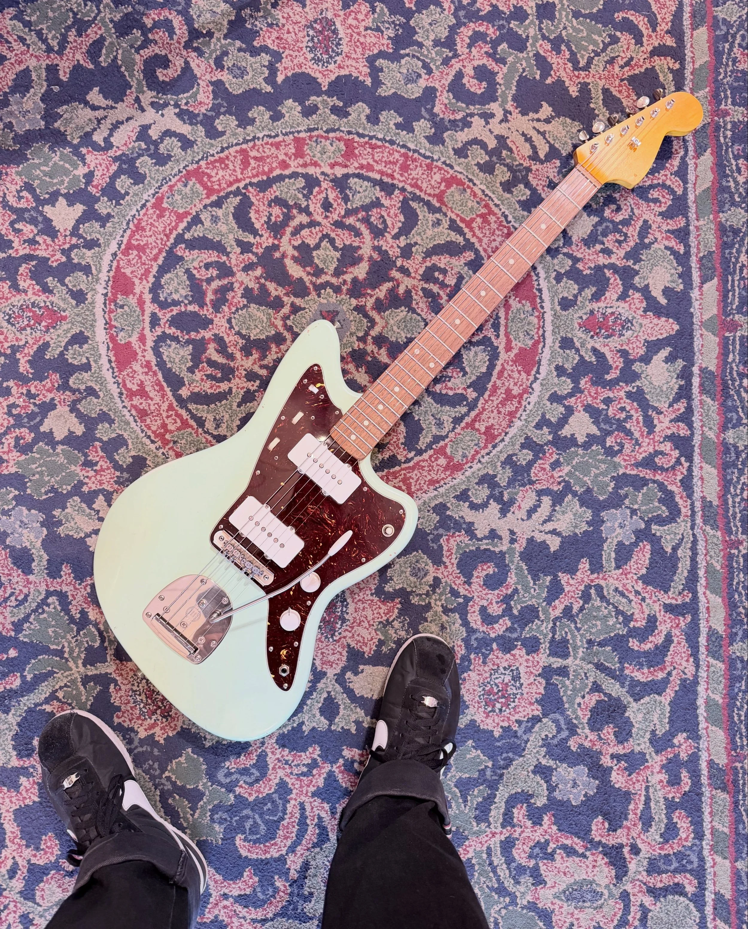 A really cool @nashguitars_official JM63 hittin the wall!! Super cool guitar!! Come play!