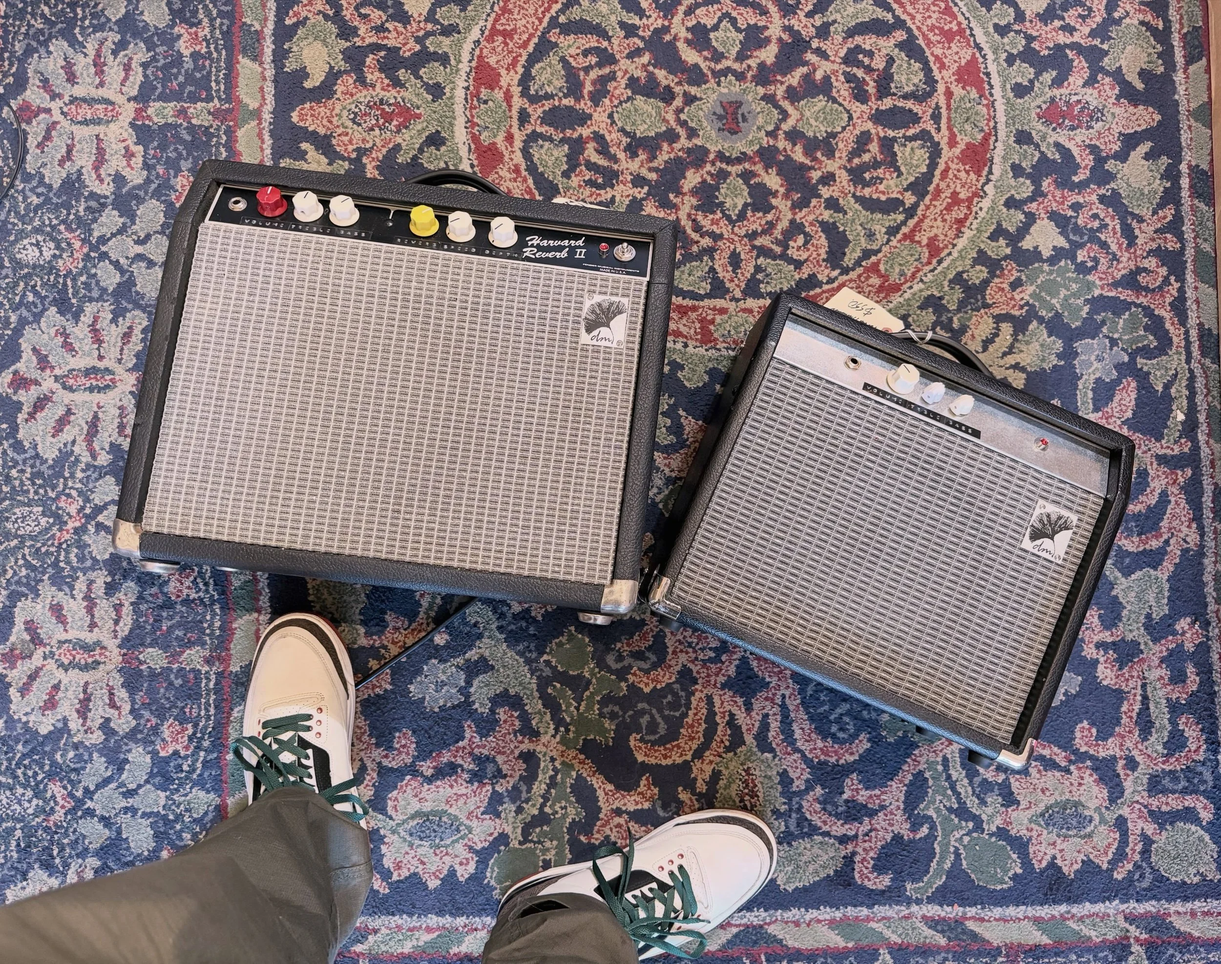 Some new cuties from the homie Dennis in the shop!! Affordable, hand wired tube amps made from repurposed solid state amps. Come play!!