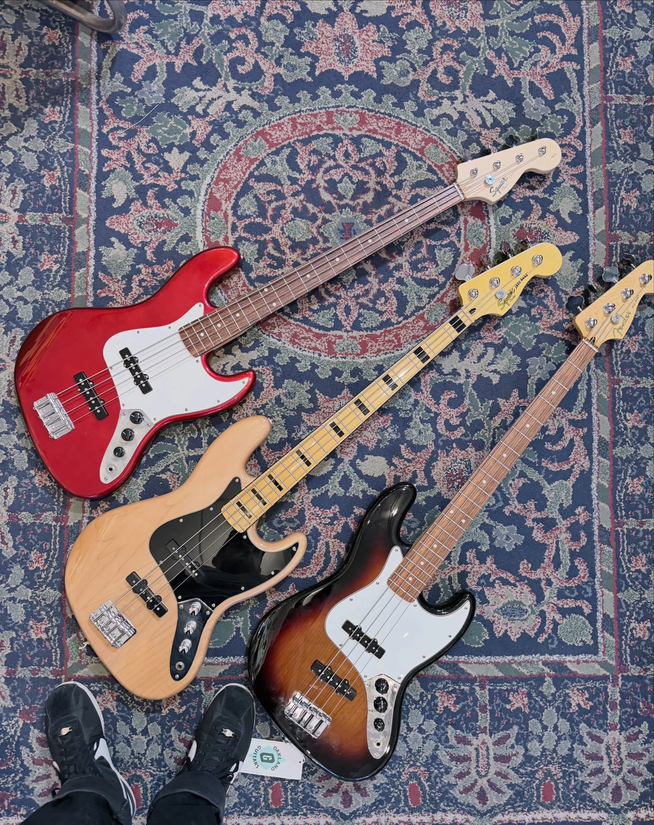 We have all the Jazz Bass&rsquo;s!! Come buy one!