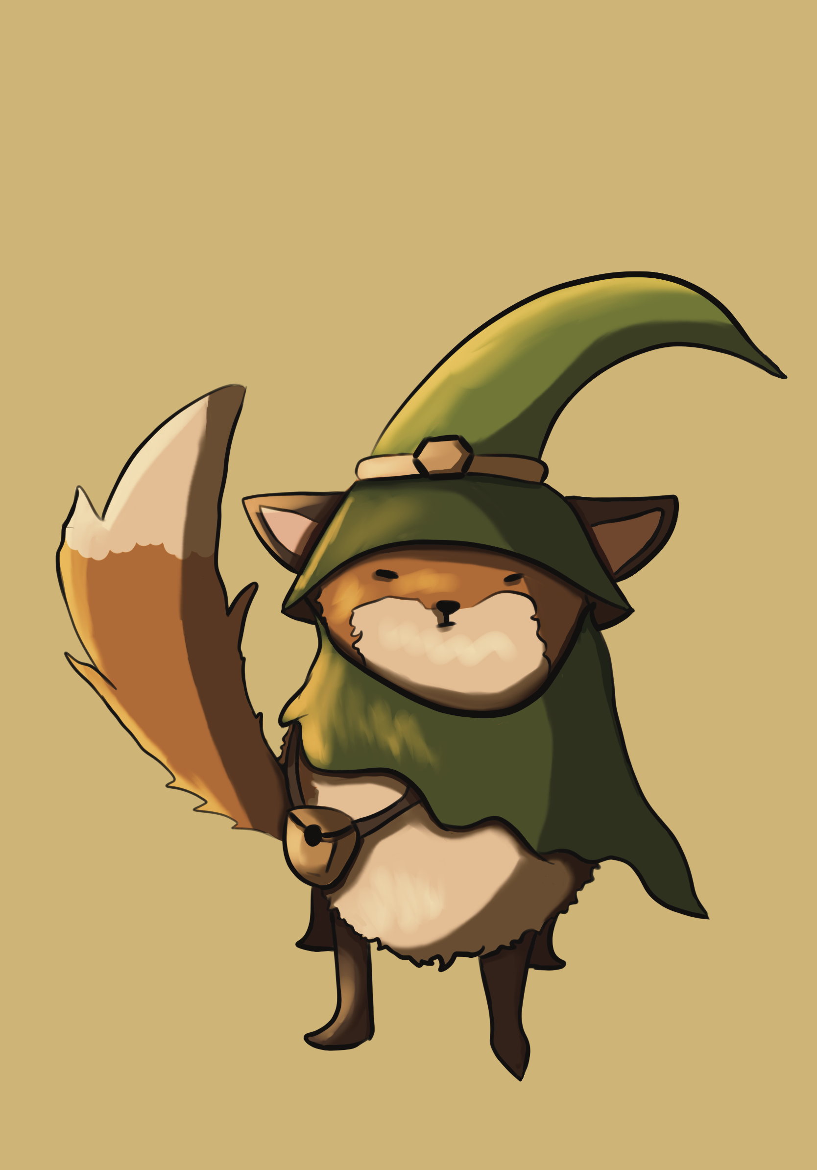 Wizard Fox — art escape