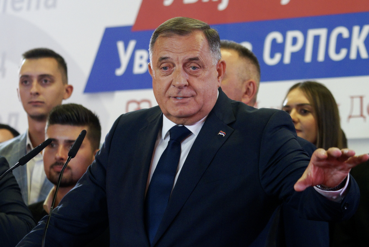 Bosnian-Serb Nationalist Milorad Dodik Wins Presidential Seat in Bosnian Election