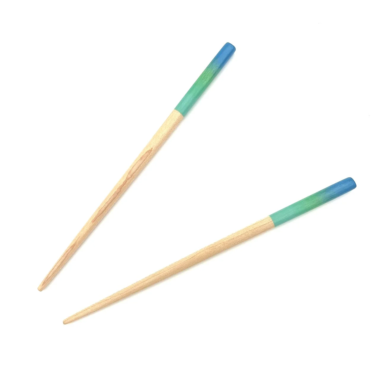 Turquoise-Green-Blue Chopsticks - Kids