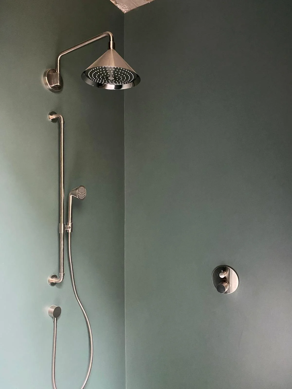 Green microtopping shower