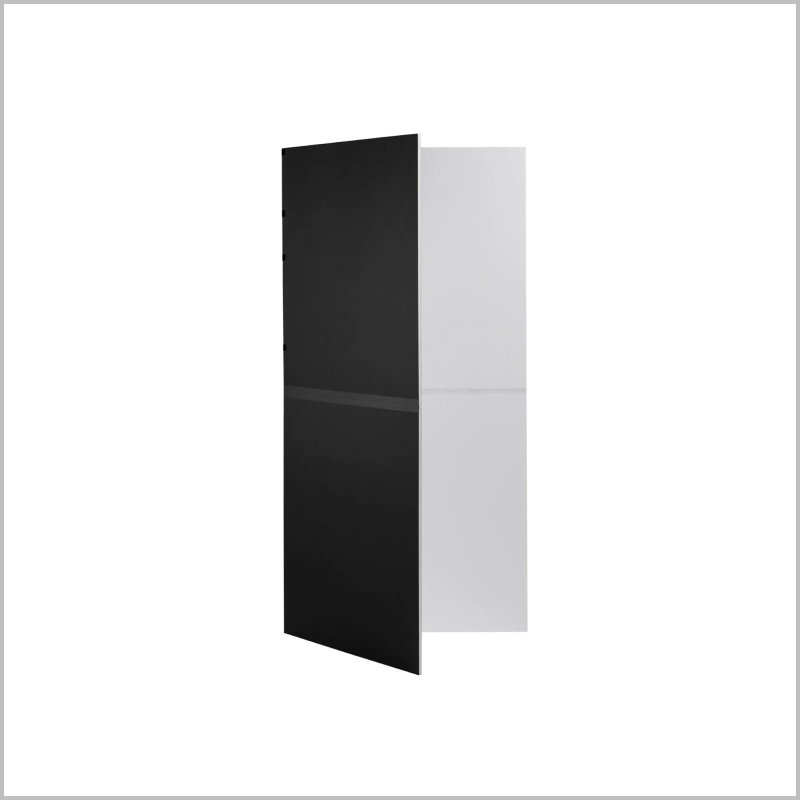 Foldable V-Flat (Black/White)