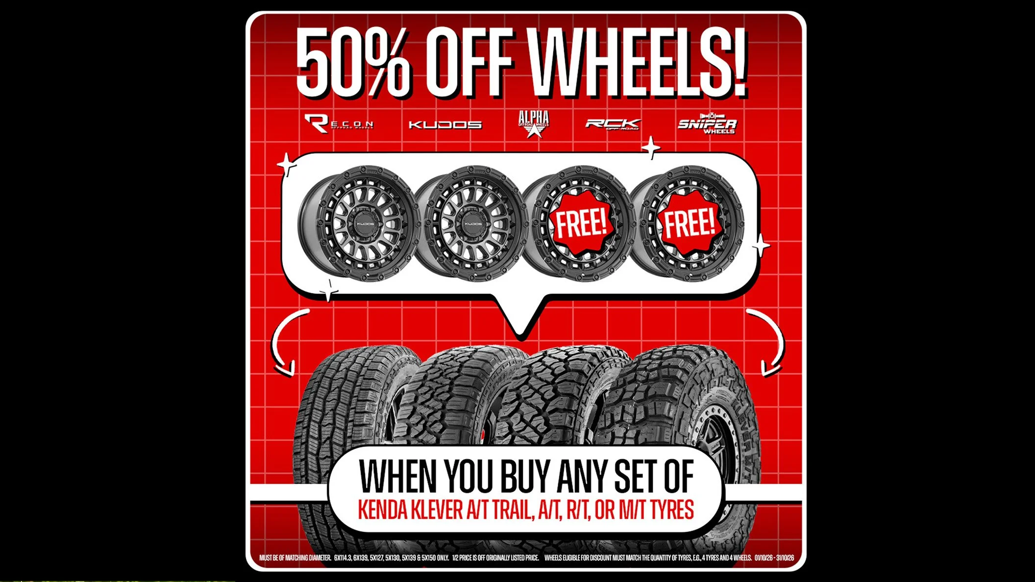 Kenda tyre promo