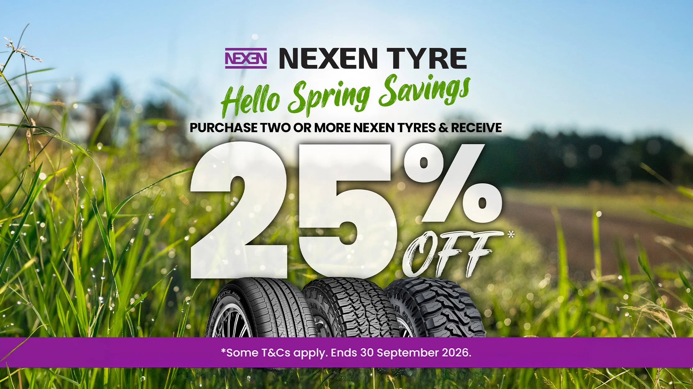 Nexen Spring Promo