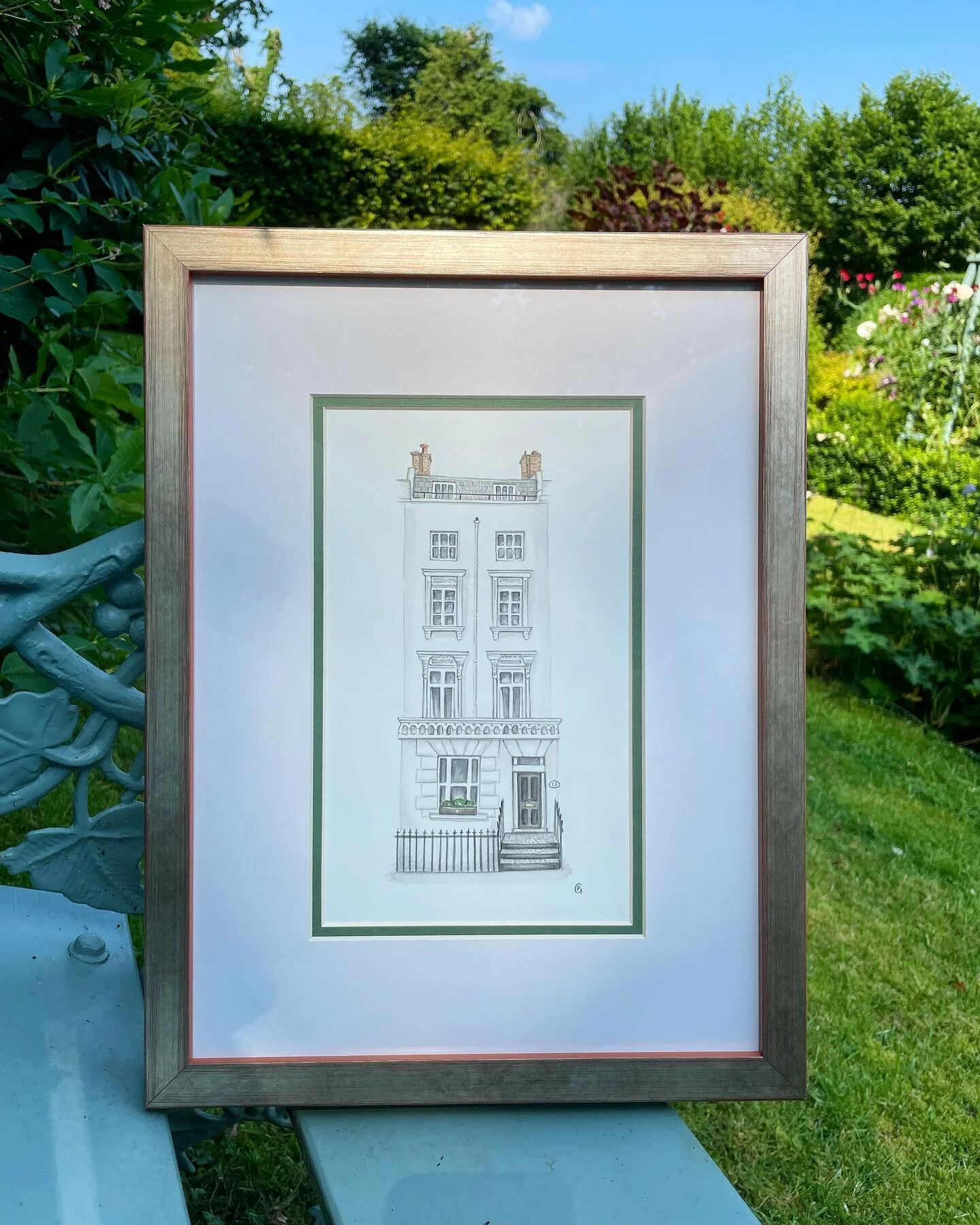 My most recent commission, this ones a special one as it&rsquo;s my house! 😍

#pippapaints #illustration #art #watercolour #pippagstudio #handmade