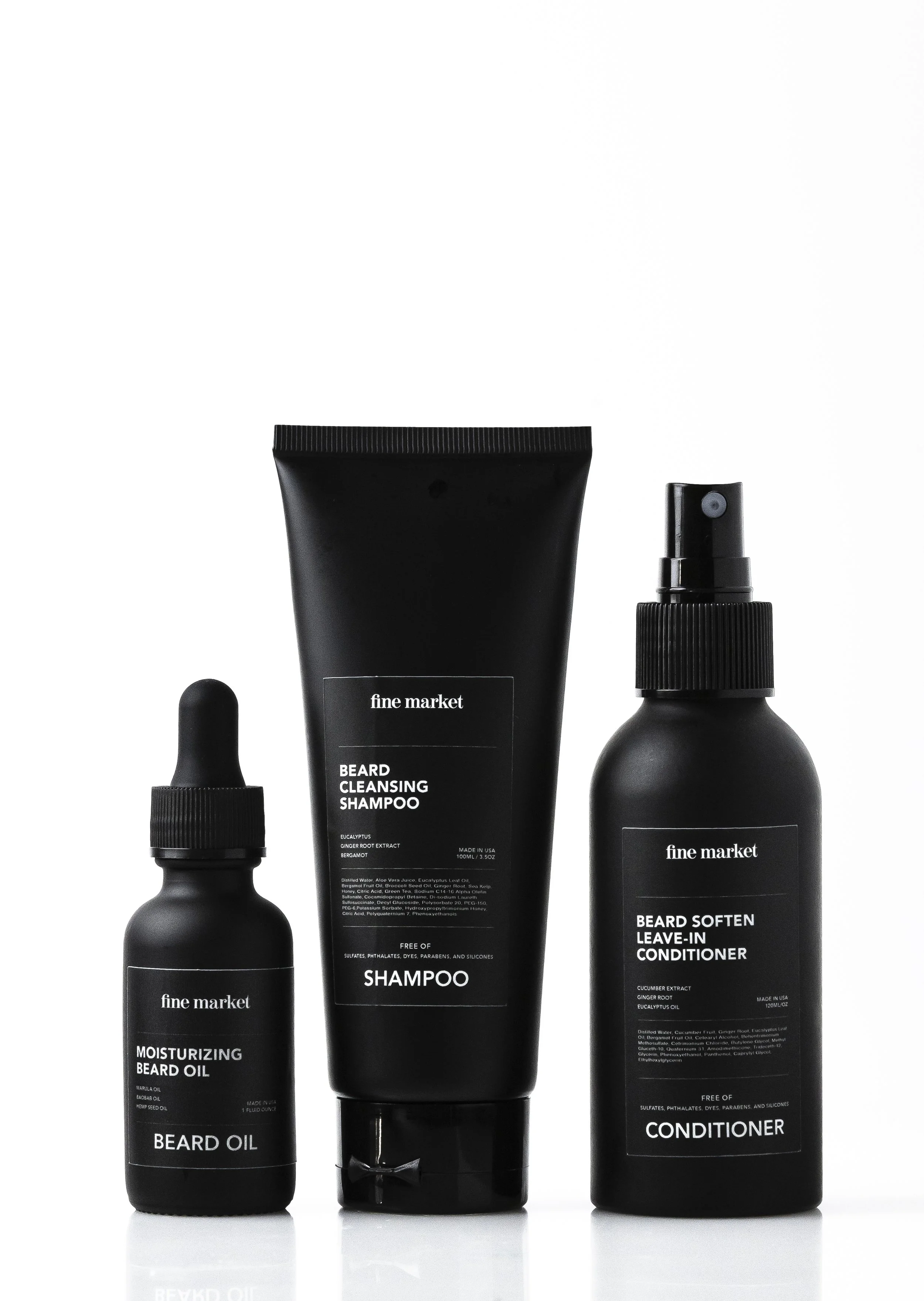 Fine Market - Beard Essentials Kit