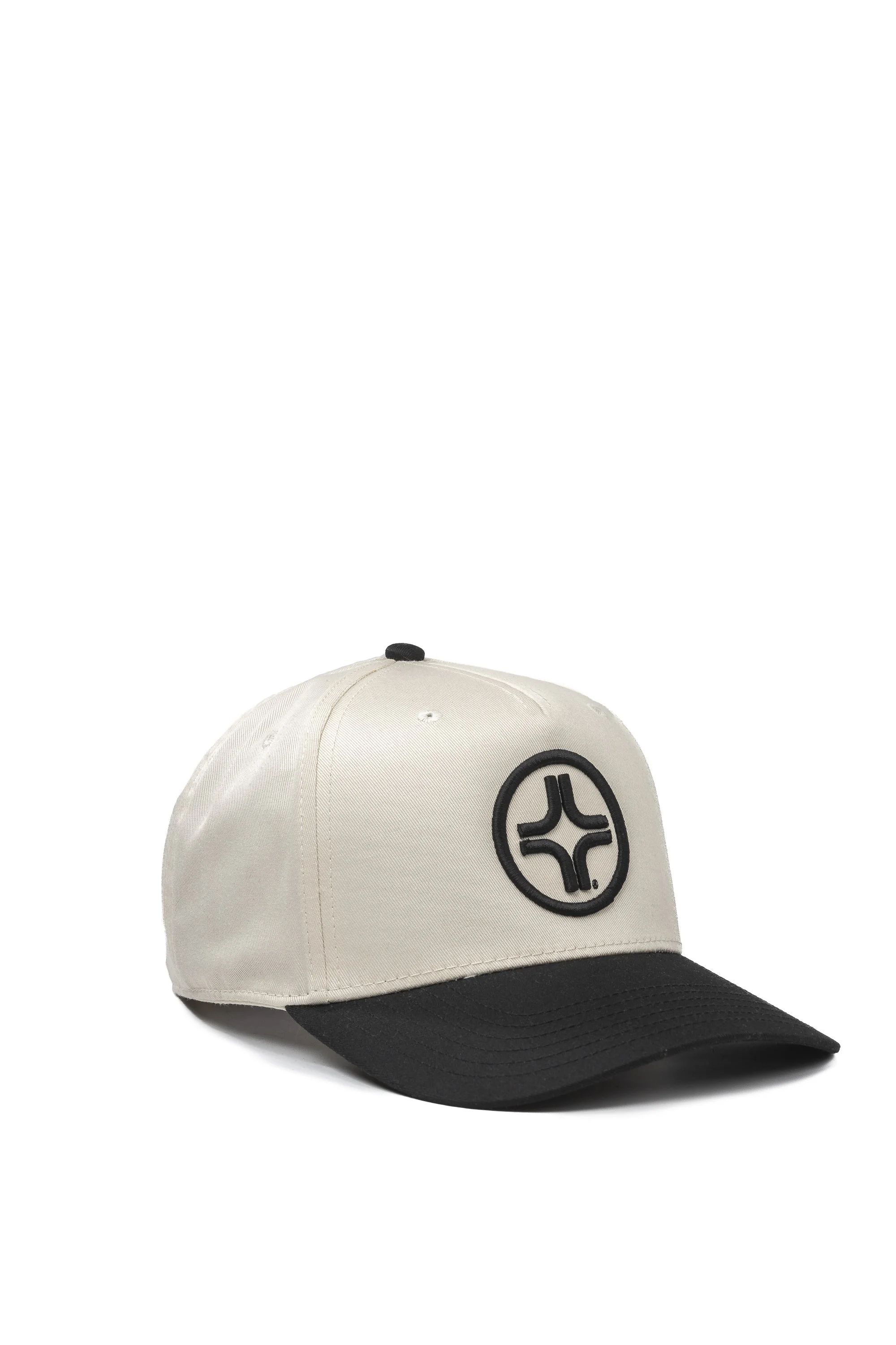 The ICON Snapback Cap - White/Black