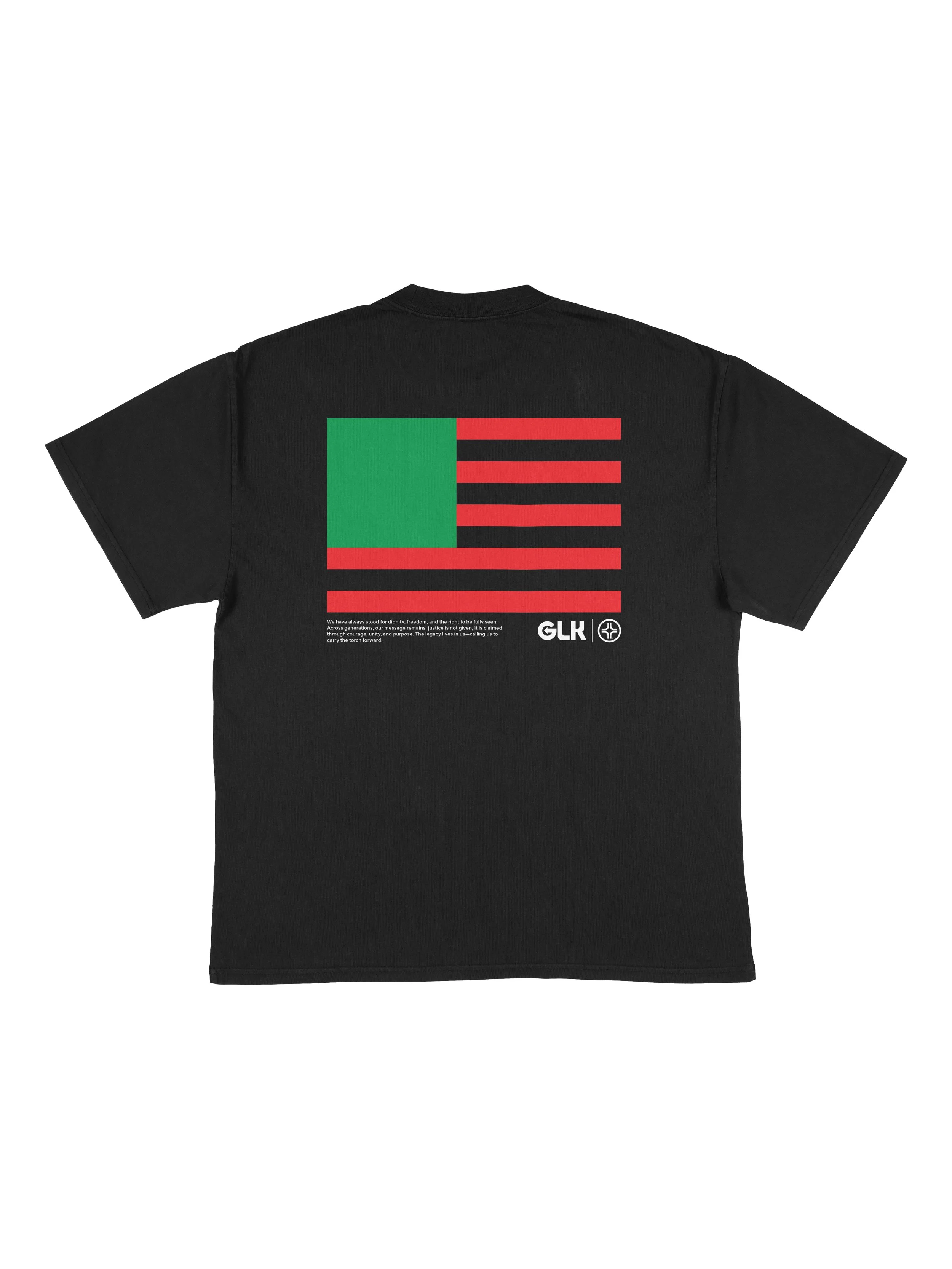 The FOR THE CULTURE Drop Shoulder Tee - BHM Special Release