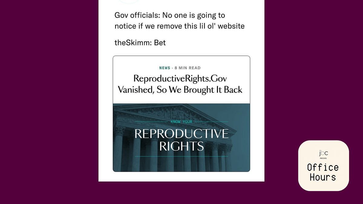New Year, New Us (on Substack, That Is)