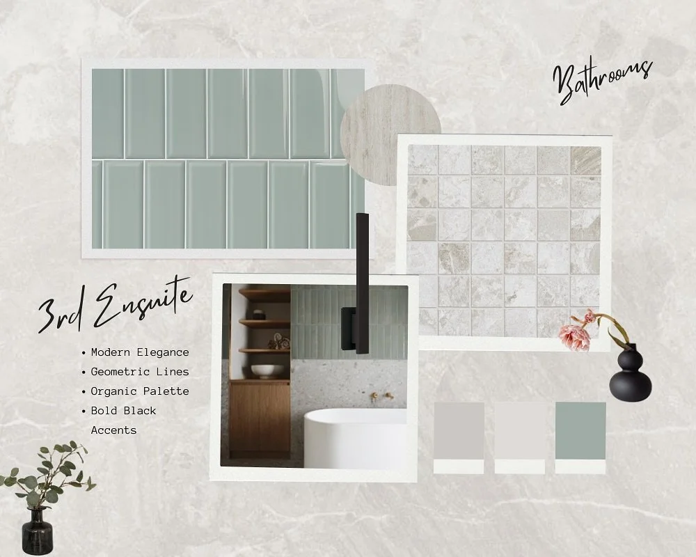 Modern elegance meets bold character in this striking bathroom, designed for effortless style and function. 

📍 @swintonsands 
👩🏻&zwj;🎨 @mayansinteriordesign 

#ModernBathroom #GeometricDesign #BoldInteriors #newconstruction #delraybeach #dreamho