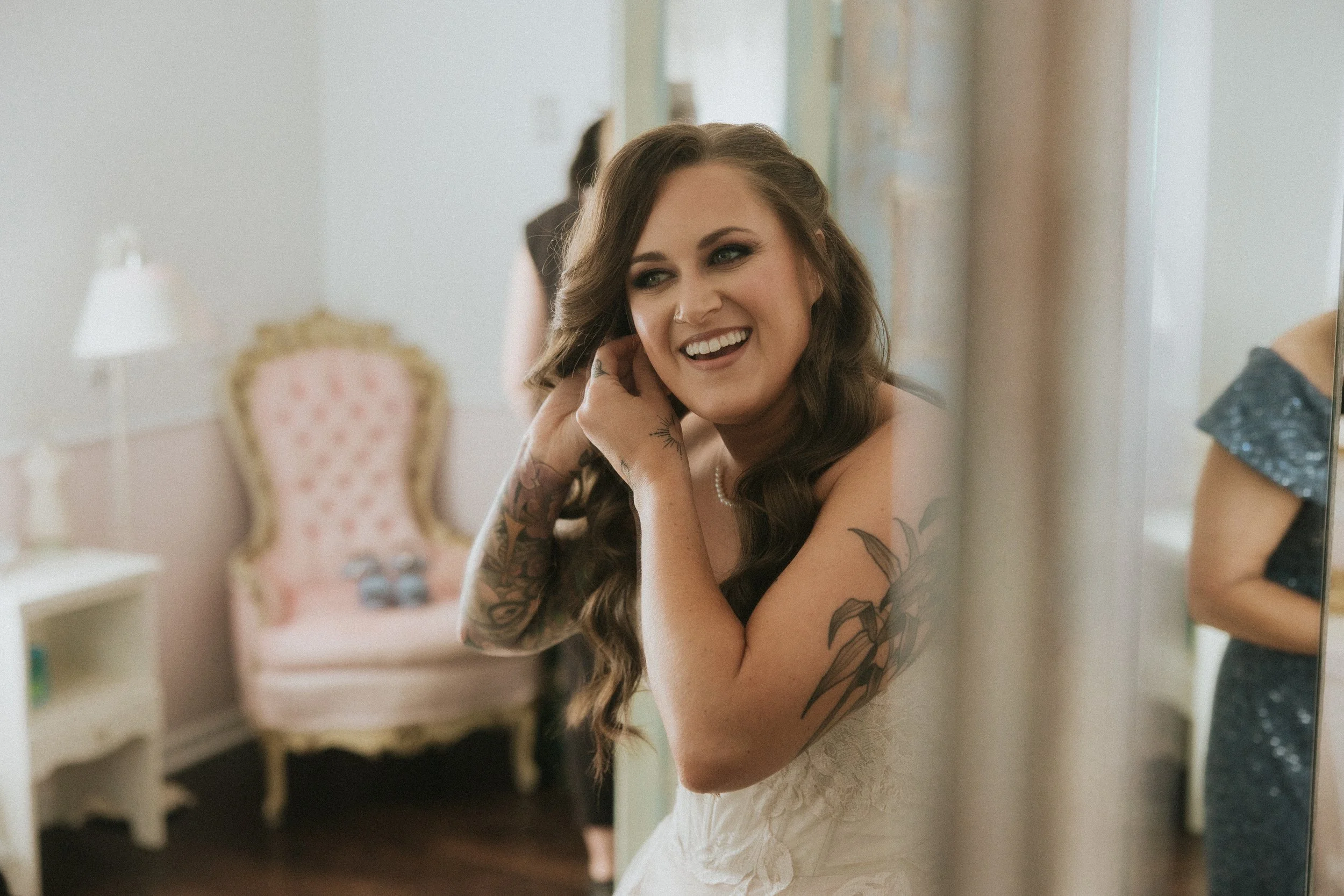 Lake Geneva bride, bridal glam makeup 