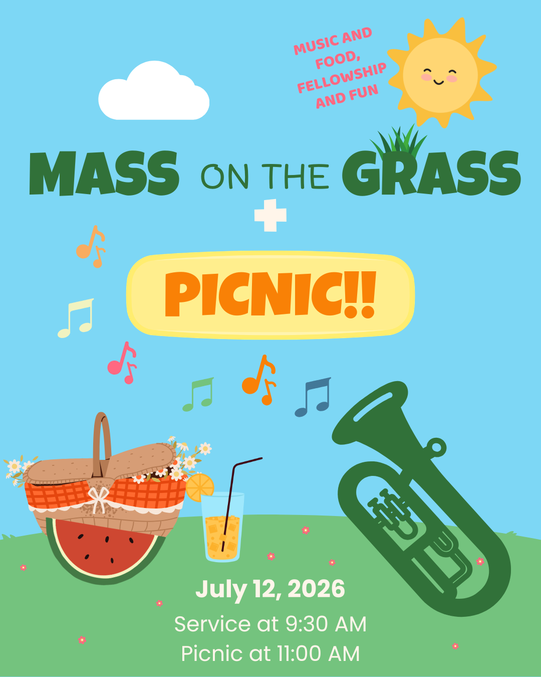 Sunday Service - Mass on the Grass with Brass