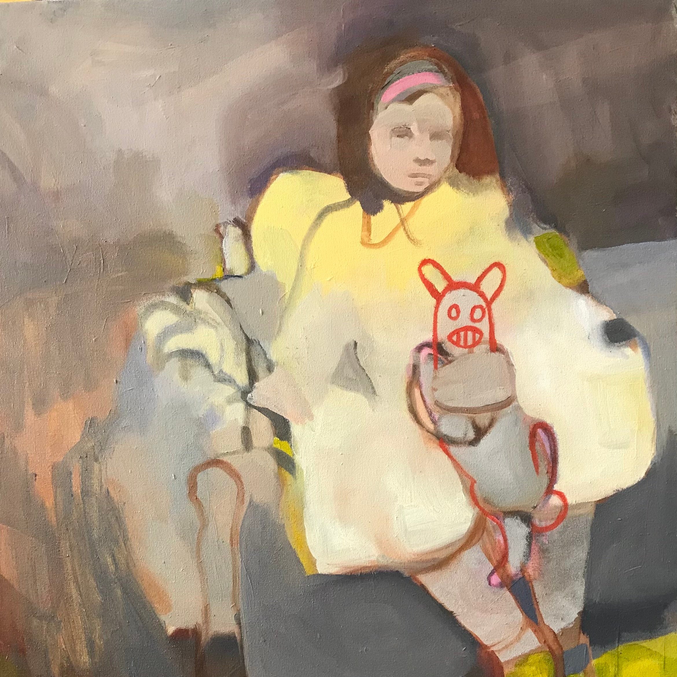 Girl and Bunny 2016