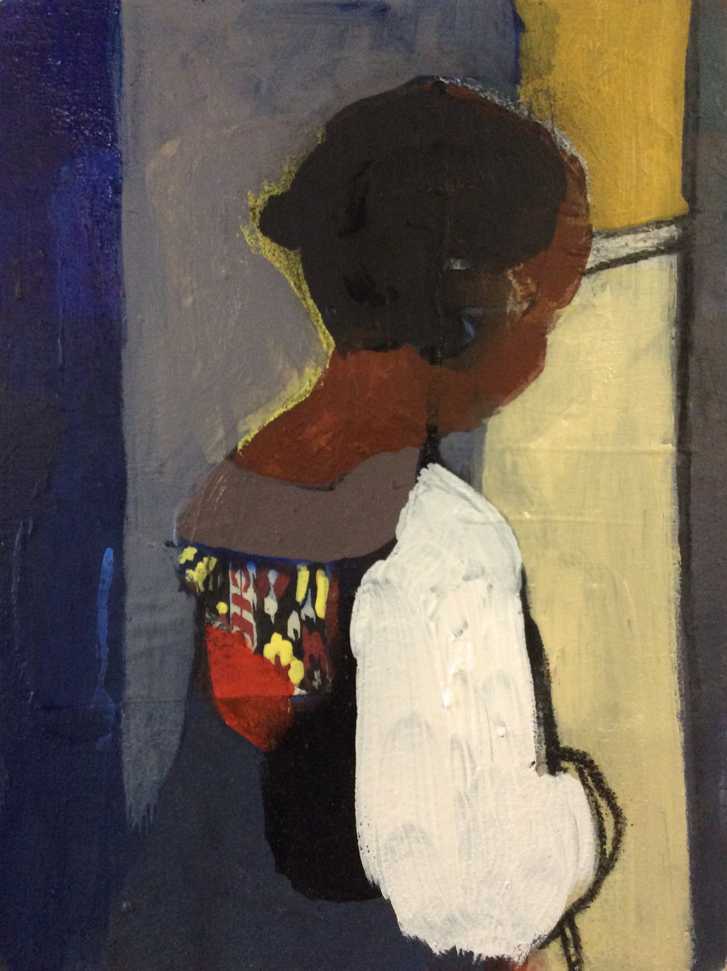 Girl at window 2018