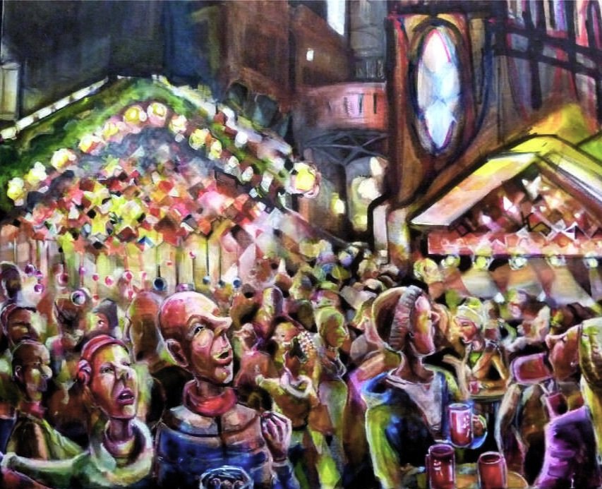 Xmas market in Munich 2012