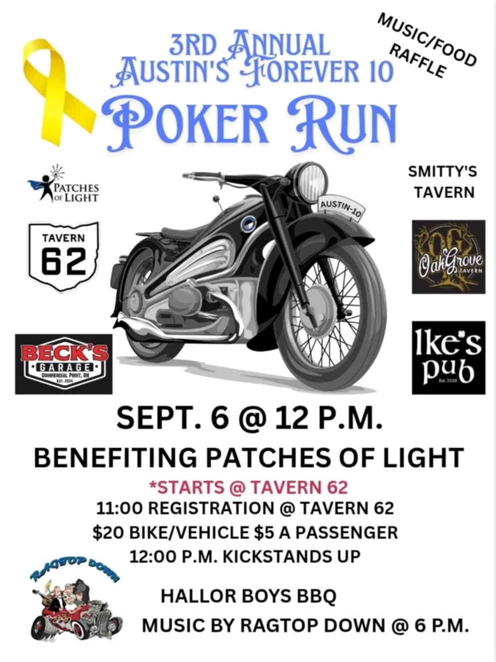 Austin’s Forever 10 3rd Annual Poker Run