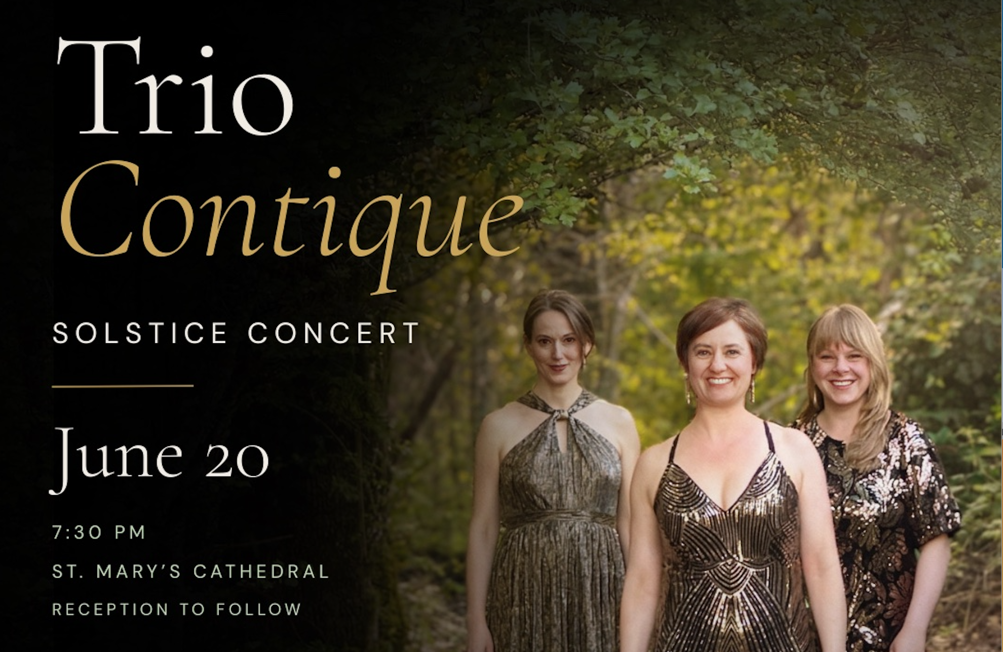Trio Contique Solstice Concert