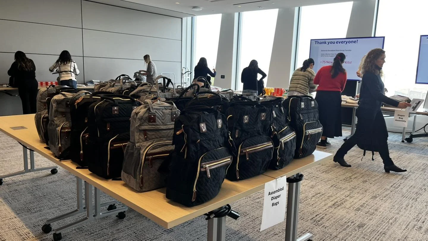 Community in Action: Assembling Care Kits for Moms