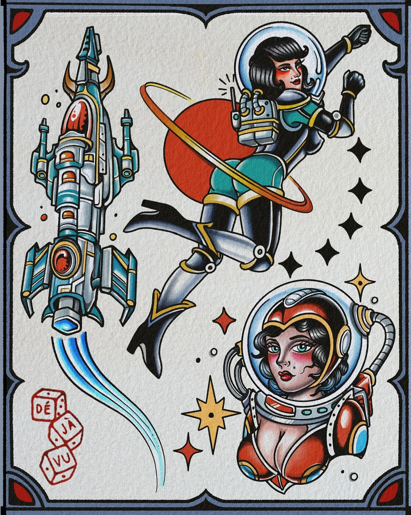 💥NEW FLASH💥GOT SOME SPACE BABES!
 up for grabs !!! Booking DECEMBER now DM me or visit my website to book one of these or a custom design for the holiday&rsquo;!
&hellip;.

.

.

.

.

.

.

.

.

.

.

.

#atxsmallbusiness #atxtattoo #atxtattoos #