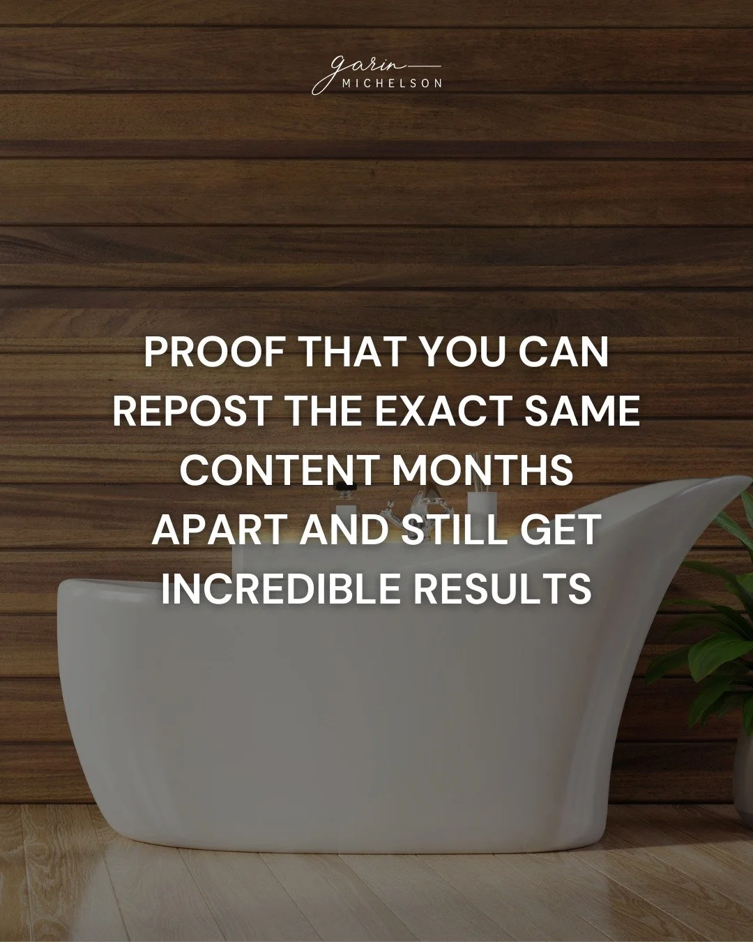 Reposting is not lazy.
ㅤ
In fact, it&rsquo;s actually quite smart.
ㅤ
Swipe for how I posted the exact same photo almost a year apart for an interior designer client and both times, it received a lot of profile visits. Even more the second time.
ㅤ
Swi