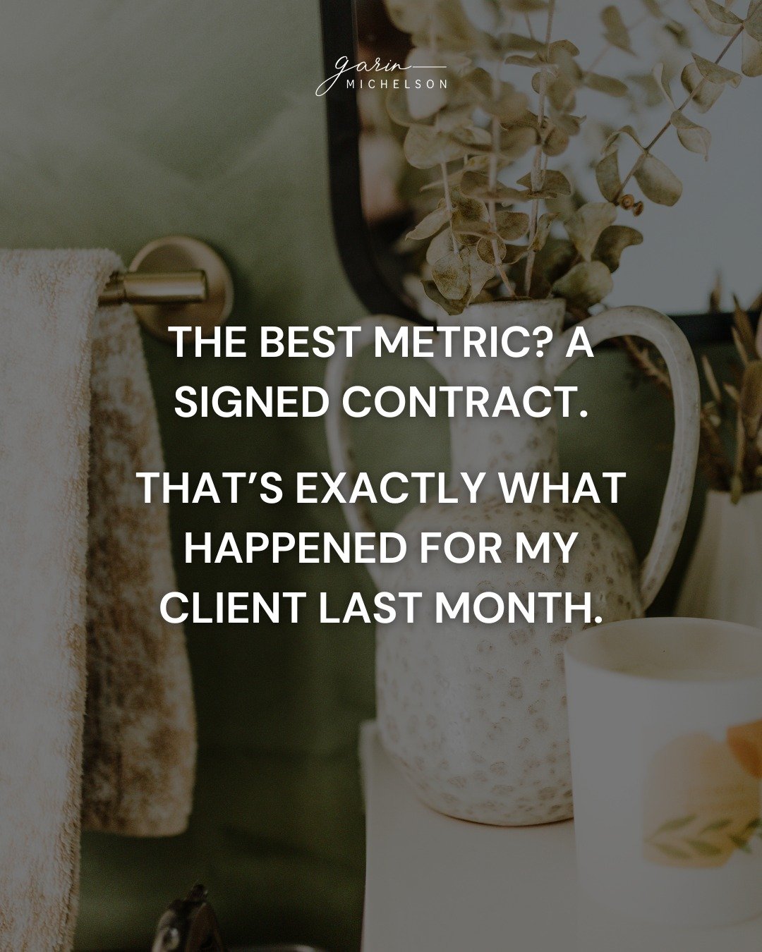 This is proof that strategy beats randomness: my client just landed a new project thanks to social media. 😍