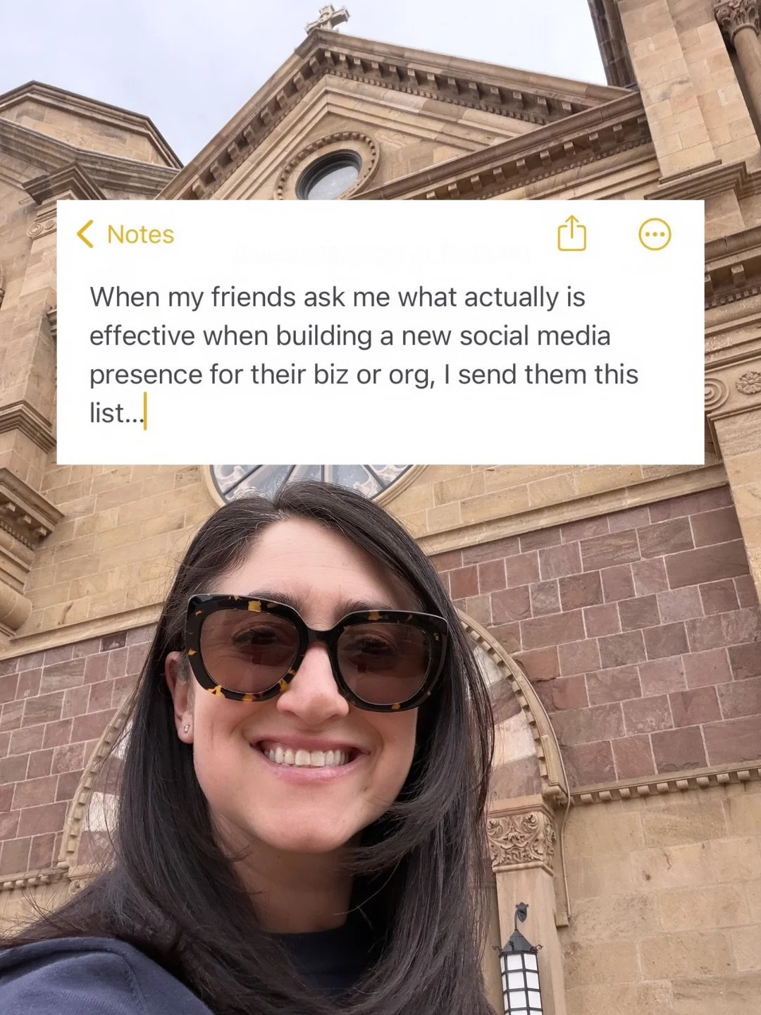 The thing I&rsquo;d tell them first and foremost? Just start.

It&rsquo;s normal to feel overwhelmed when you&rsquo;re learning a new &ldquo;language,&rdquo; ie. Social media marketing.

But you have to start somewhere. Try creating content and start