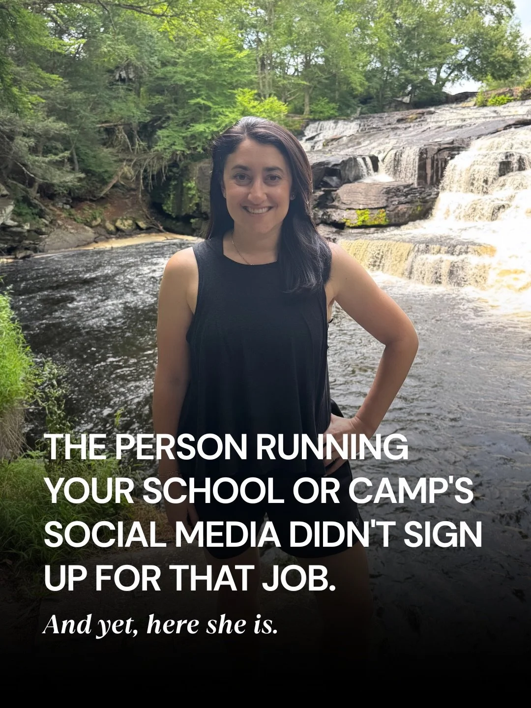 Your school or camp&rsquo;s social media isn&rsquo;t struggling because of the algorithm. It&rsquo;s struggling because the person running it has four other jobs and no one has told her specifically what to post.

I&rsquo;ve had some version of this 