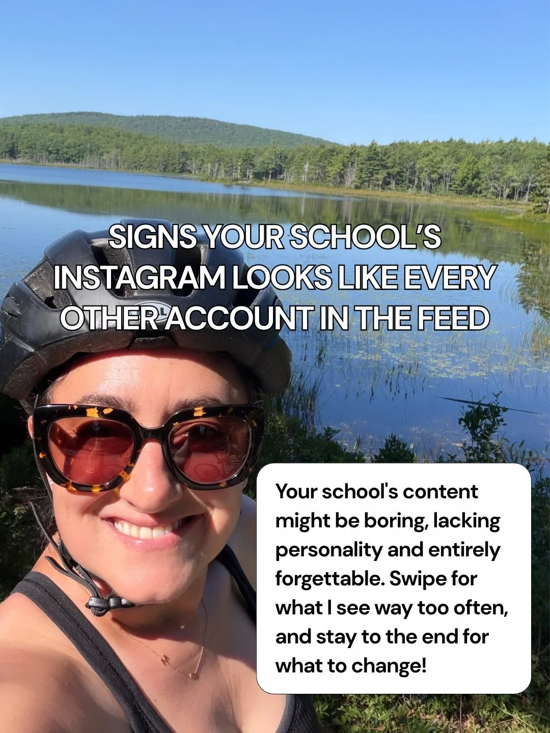 Four years and dozens of clients in, I can usually tell within the first few posts whether a school's Instagram has a real strategy behind it.

The fix always starts with the same questions I ask every new client:

▫️What do you want your school to b