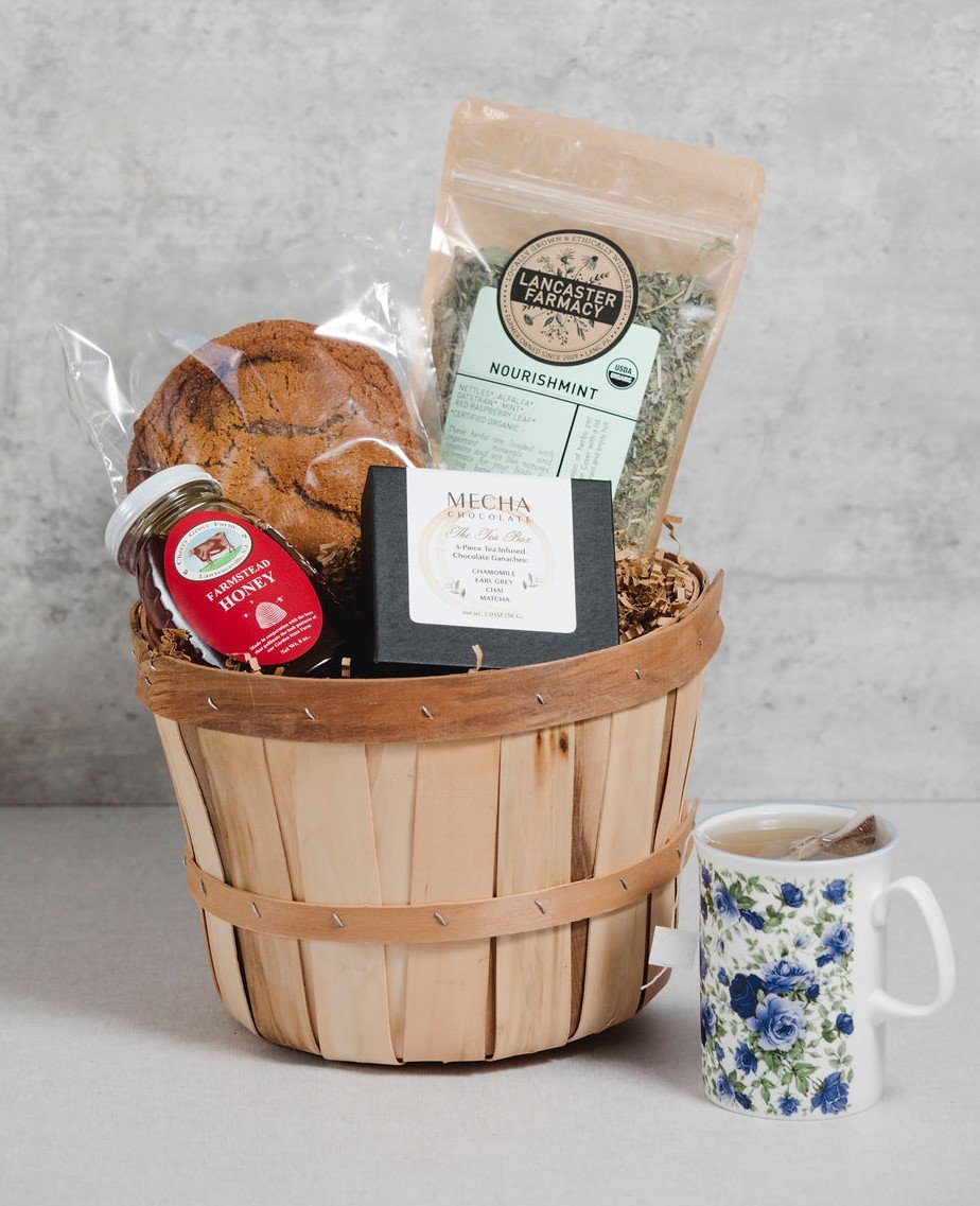 Matcha Tea - Gift Set - Basket