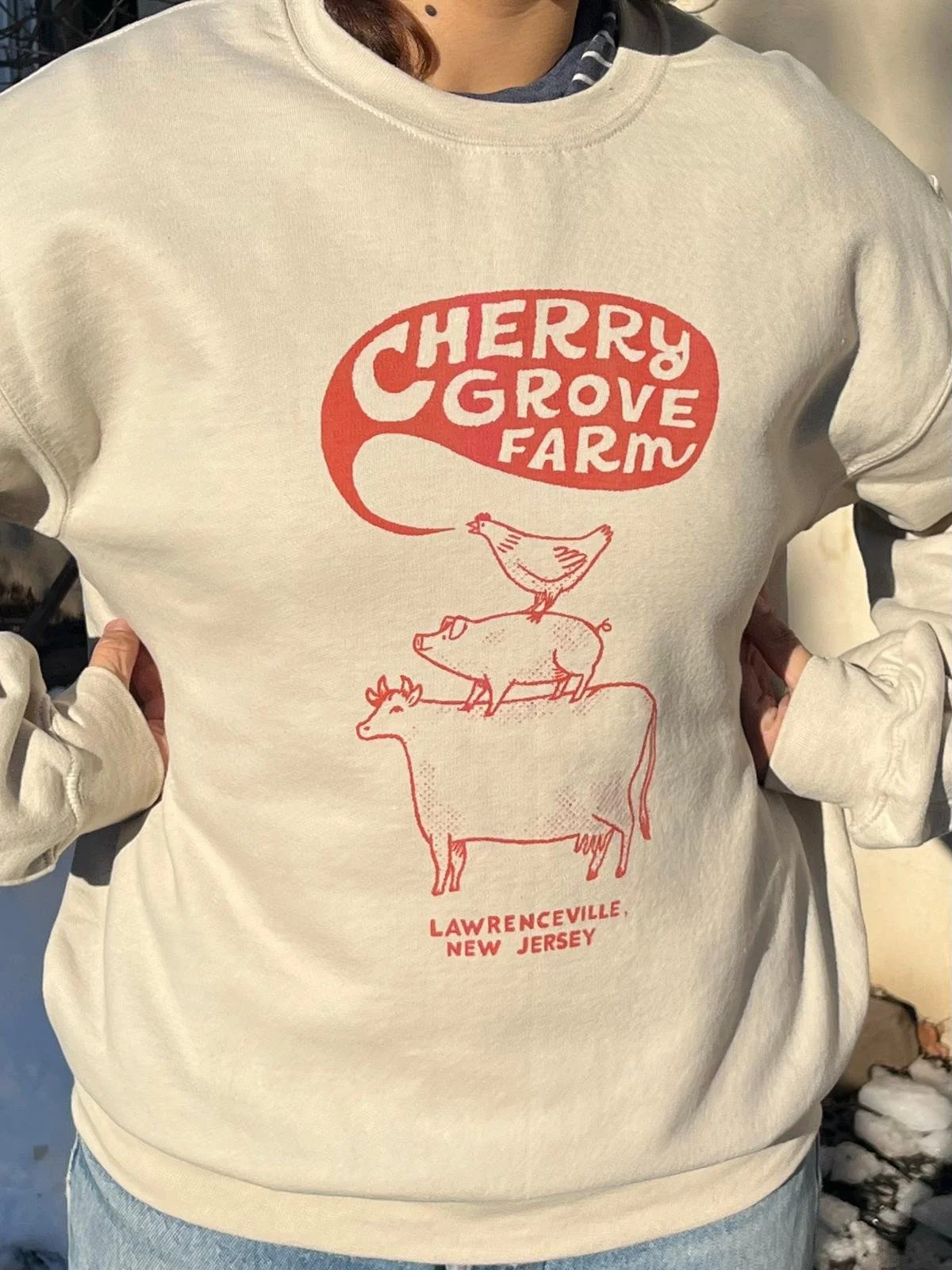 Crew Neck Sweatshirt