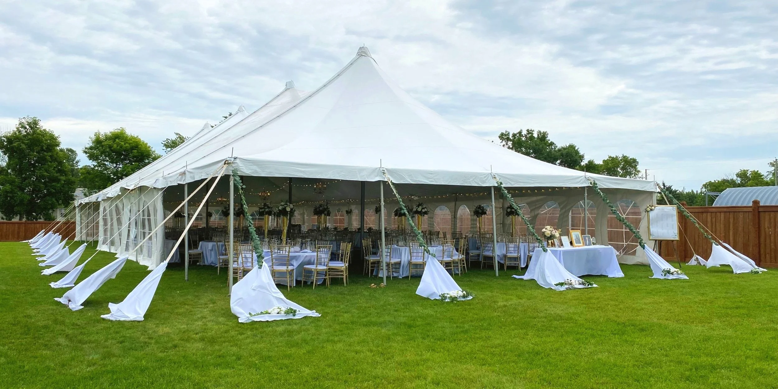 The Best Accessories for Your Wedding Tent Furniture, Decor, and More