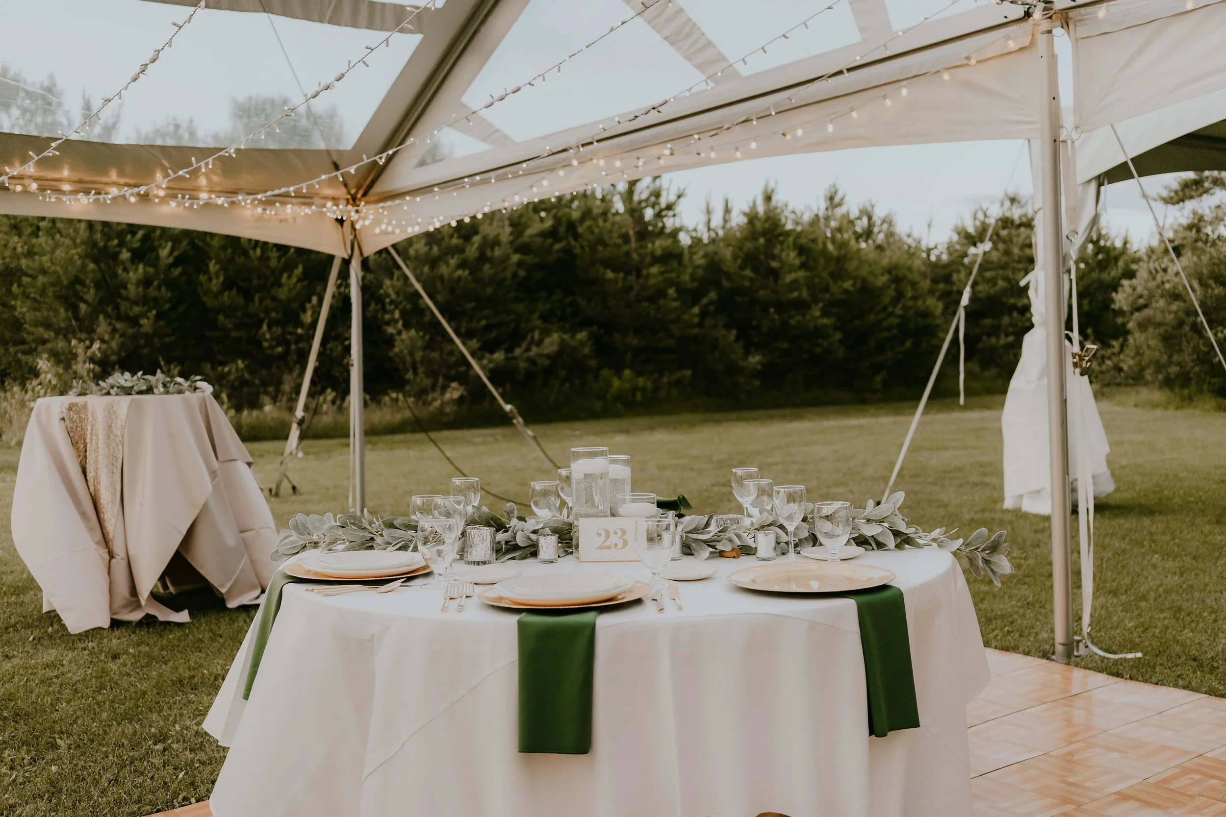 wedding tent manitoba