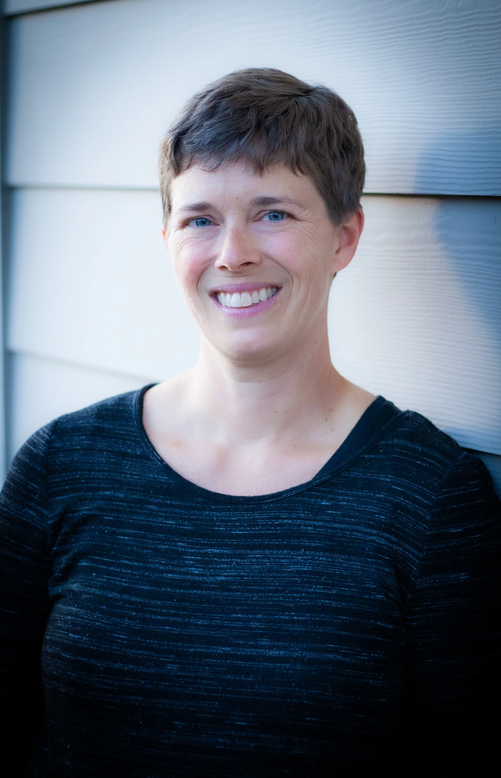 Kara Moseley smiling at the camera