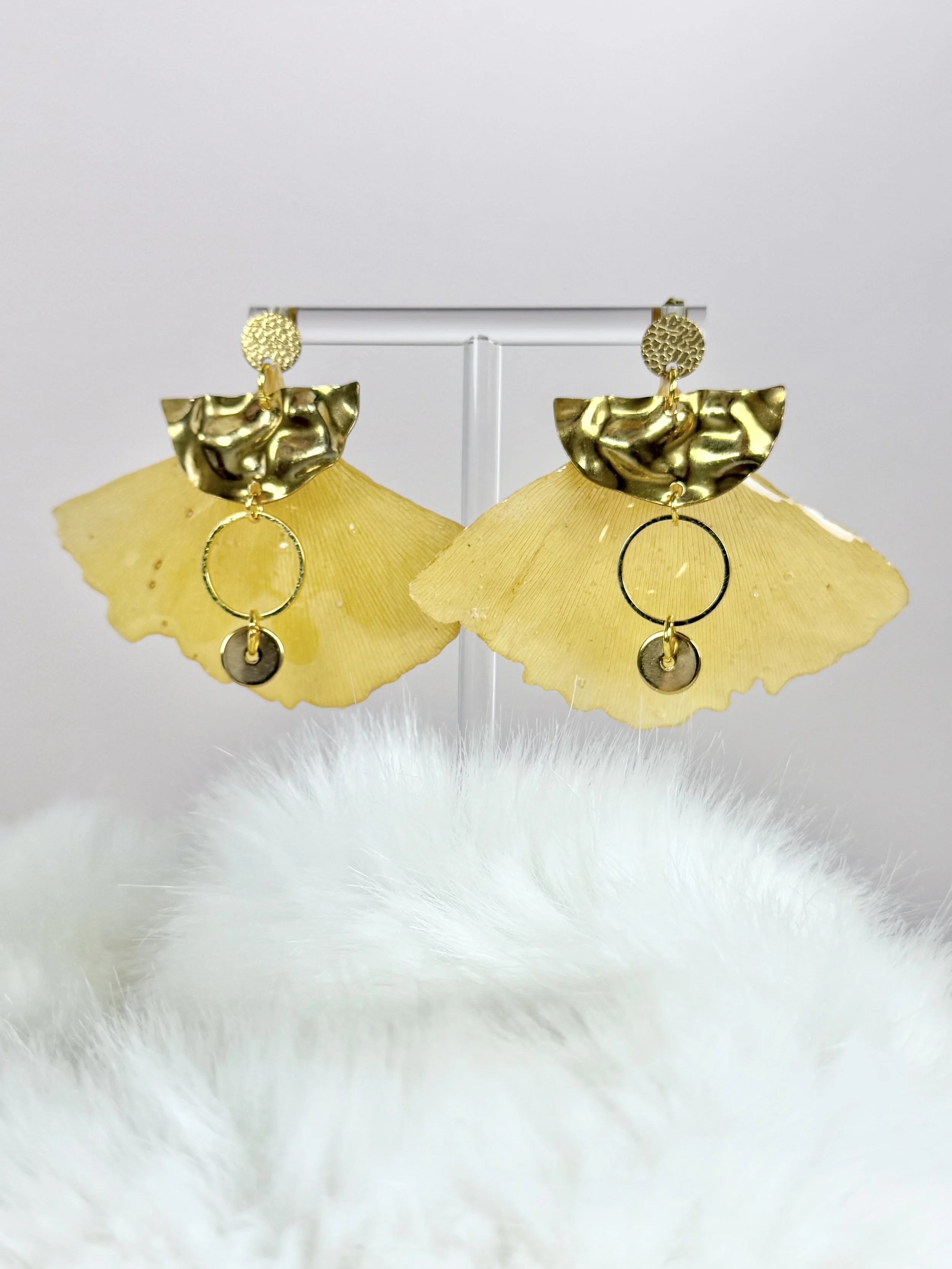 Boucles d’oreilles – Ginko