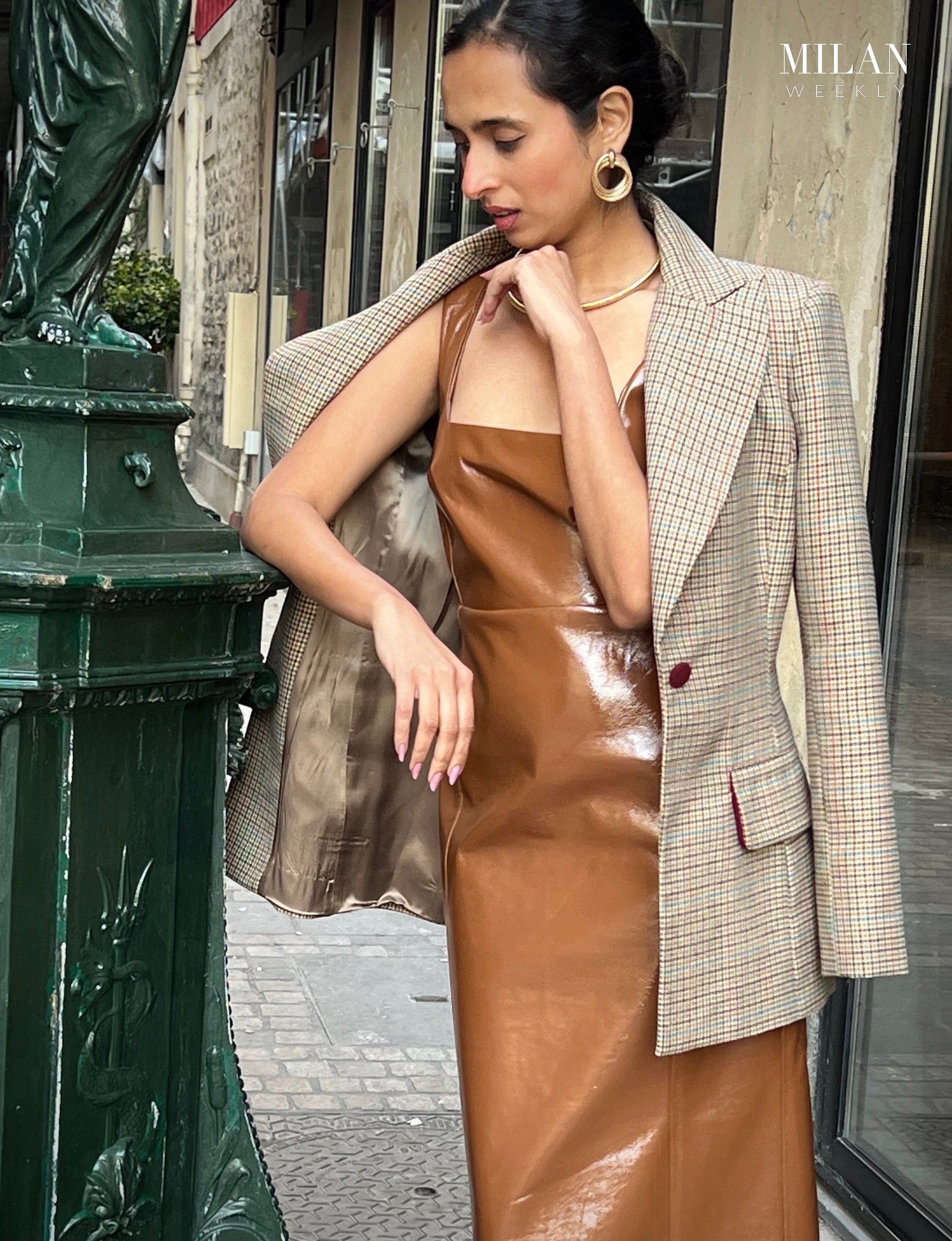 SRISHTI SINGH PARMAR CAPTURES MILAN FASHION WEEK