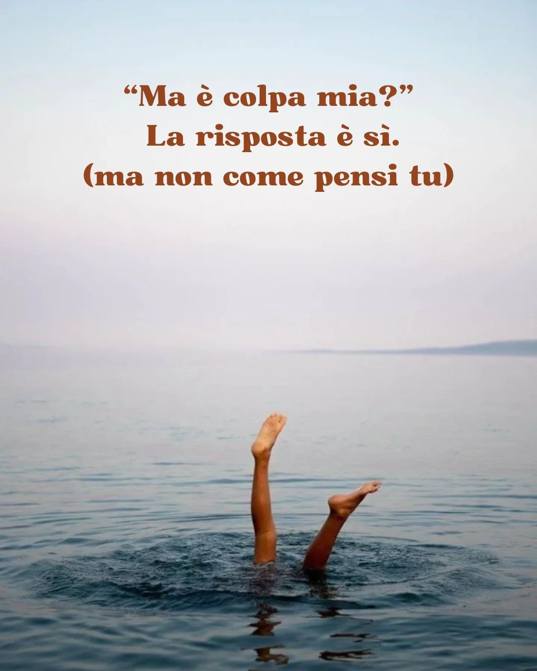 Non &egrave; colpa tua se qualcuno sparisce,
se una risposta non arriva,
se un gesto ti lascia sospesa. #motivations #meditazione #inspiring #inspirational #yogachallenge #yogaitalia #yoga #kundaliniyoga #kundalini 

Ma s&igrave;, &egrave; responsabi