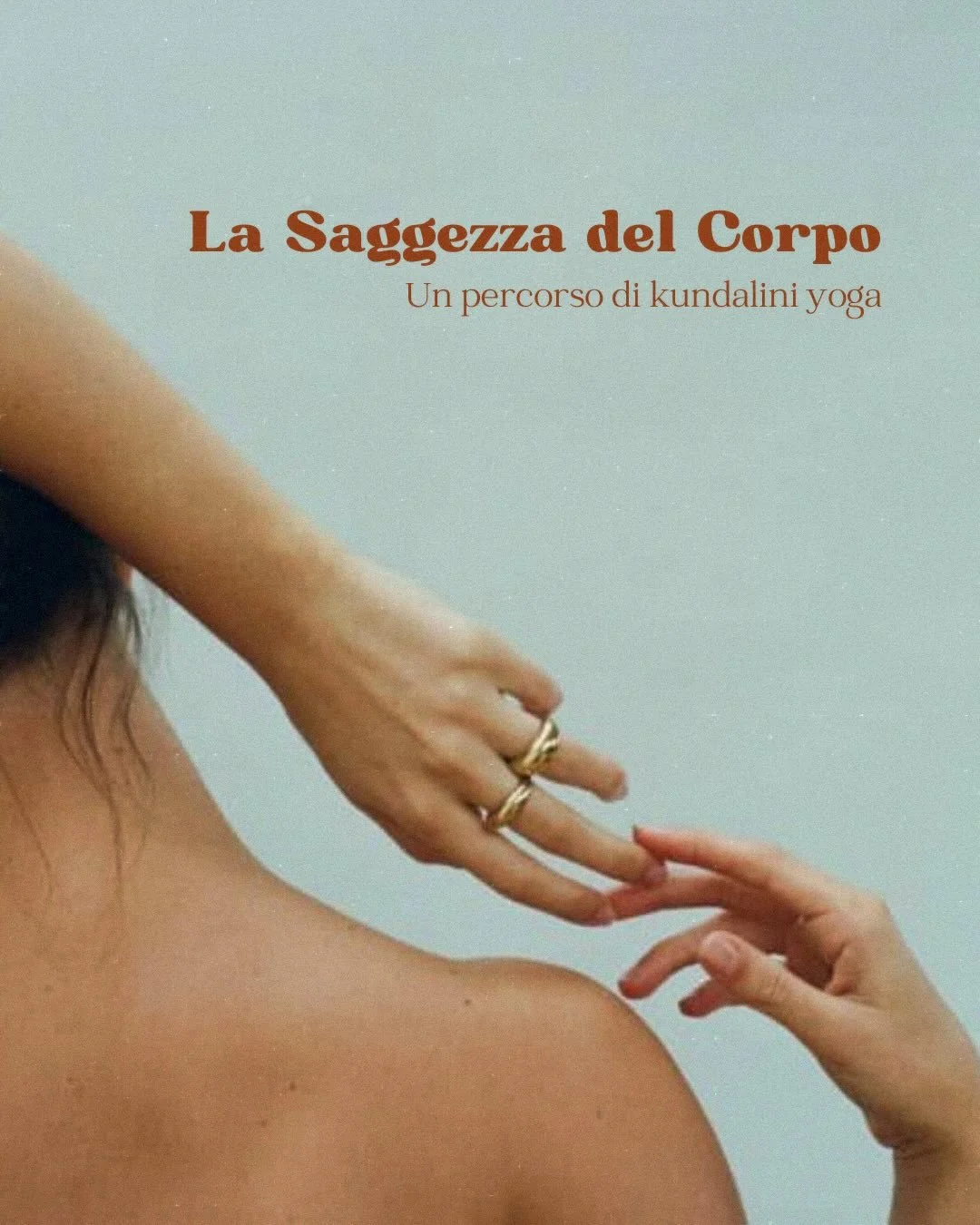 12 LEZIONI PER SCOPRIRE DI PI&Ugrave; SUL TUO CORPO:
* Piedi - Radice e direzione
* Gambe - Struttura, forza e confini
* Mani - Azione, dare e ricevere
* Braccia - Spazio personale e capacit&agrave; di abbracciare
* Viso - Identit&agrave;, espression