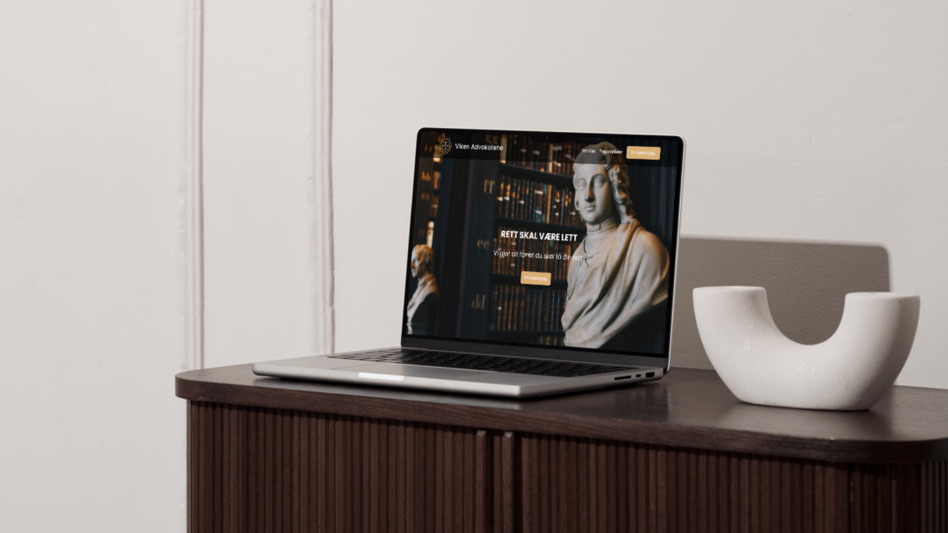 Webdesign: Viken Advokatene