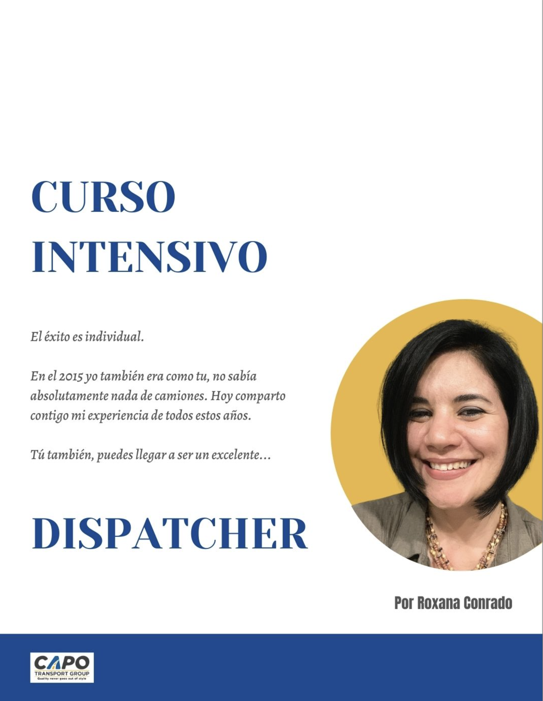 ENTRENAMIENTO 11 CON ROXANA — CAPO TRANSPORT GROUP