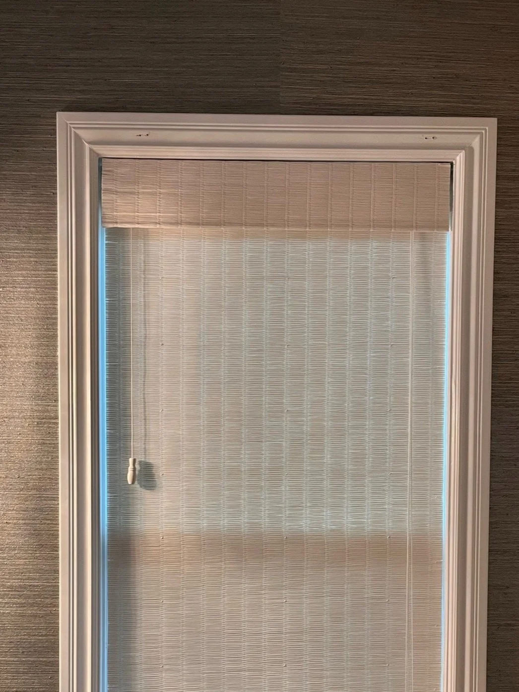 Natural Woven Roman Shade