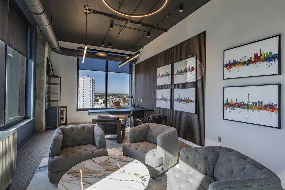 Interior view of the Corporate Office in Citizen Tower project by RAD Collaborative