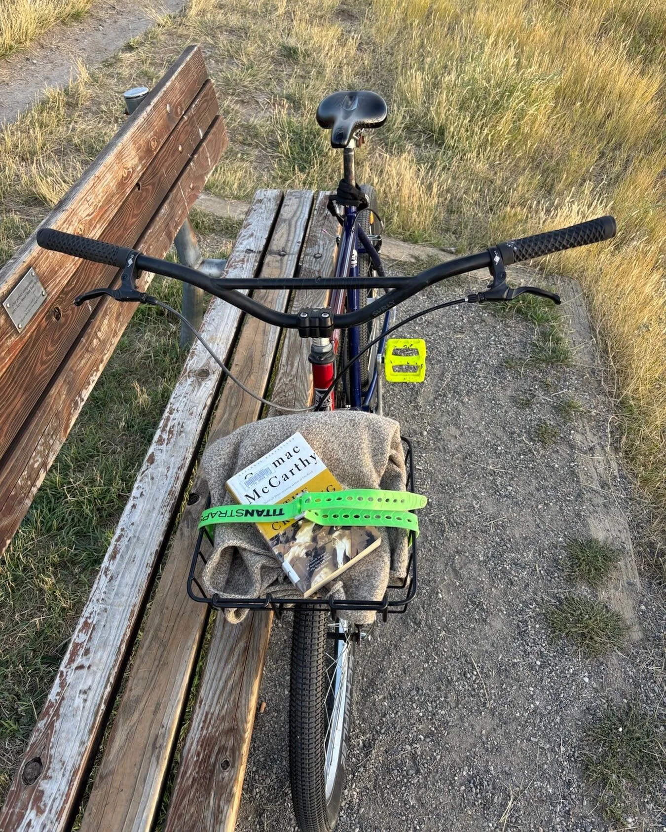 The chill in the air is back and what could be better than delivery of a Lila&rsquo;s Mountain Farm sweater and a library book from one sweetie to another? Seen in Bozeman, MT. We will be selling sweaters made from our flock&rsquo;s wool at the Berks