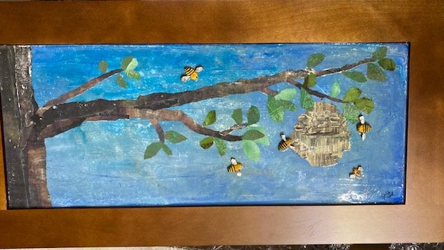 Headed Home 9.5"x23" $175