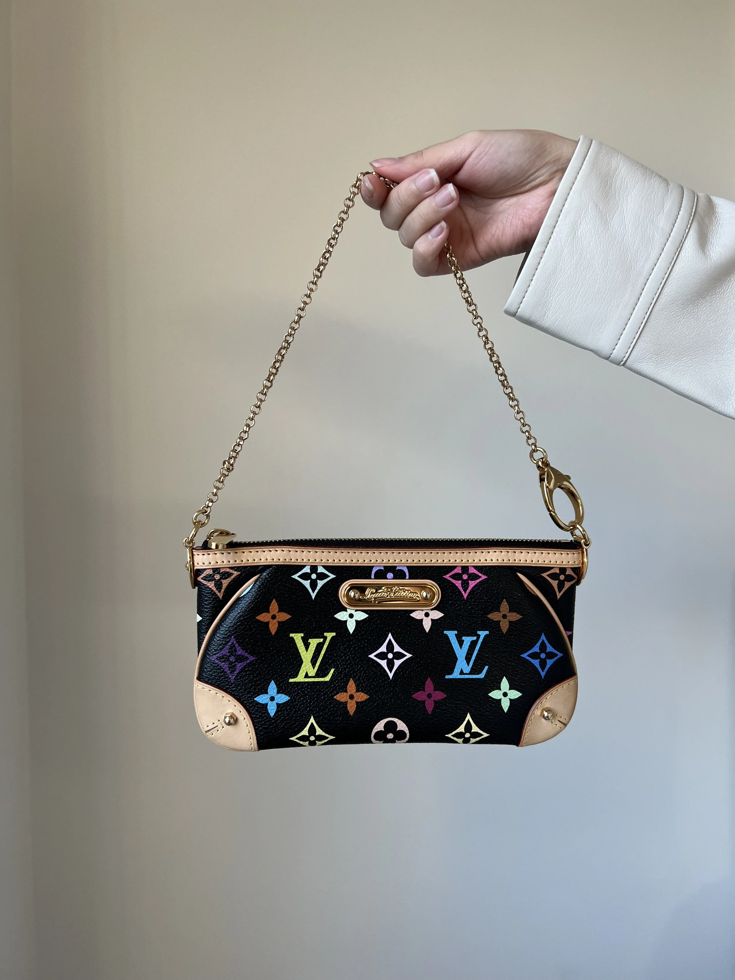 LOUIS VUITTON MILLA POCHETTE MONOGRAM MULTICOLOR MM